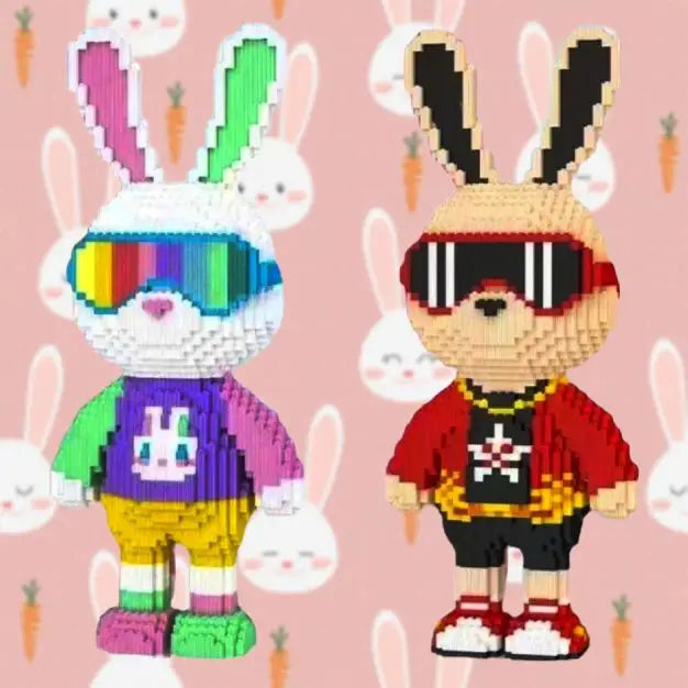 Mini building blocks Fashion Rabbit