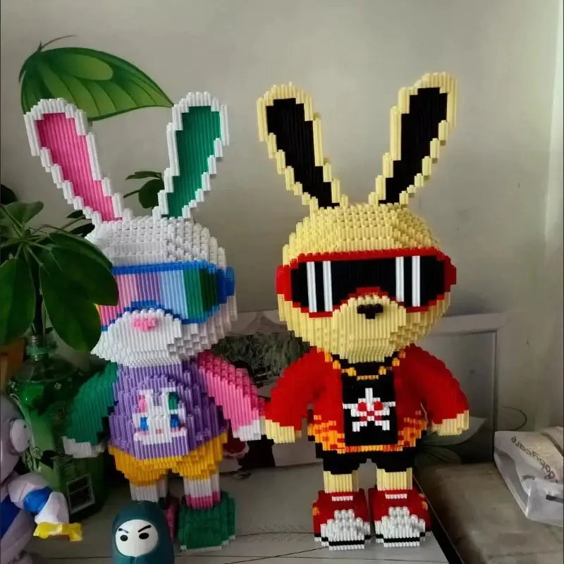 Mini building blocks Fashion Rabbit