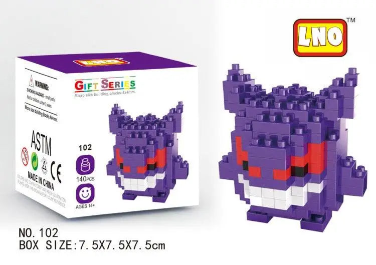 Mini Brick Pokémon Figurines