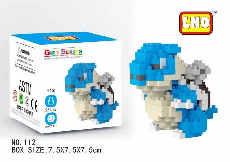 Mini Brick Pokémon Figurines