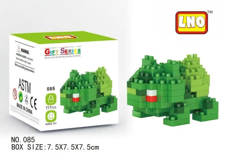 Mini Brick Pokémon Figurines
