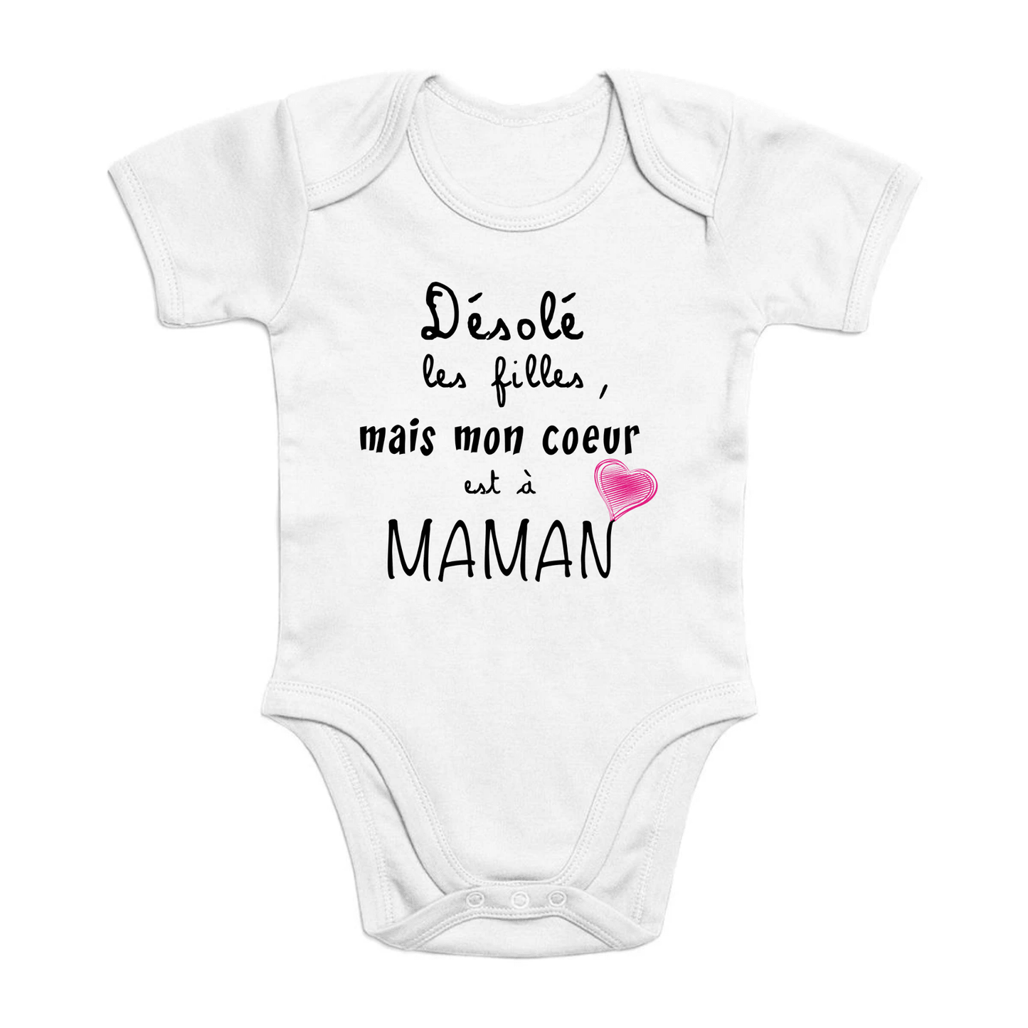 Body - My heart belongs to Mummy - 100% Organic Cotton