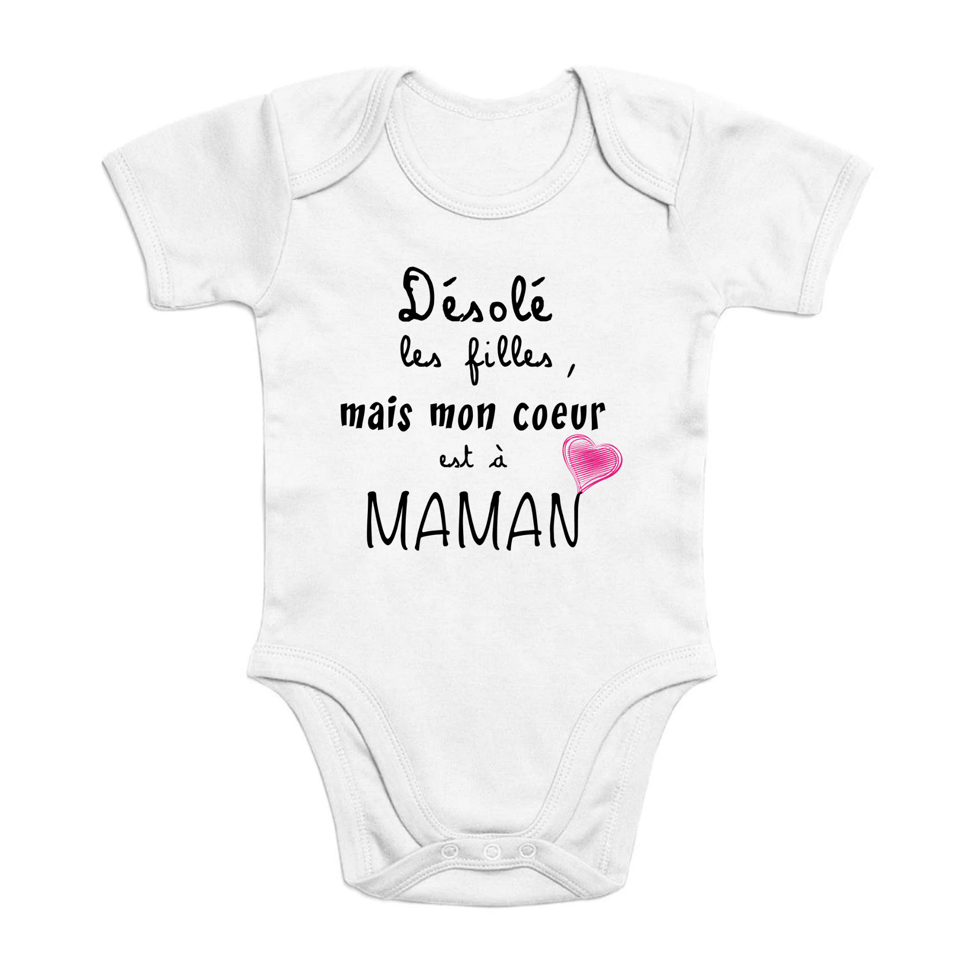 Body - My heart belongs to Mummy - 100% Organic Cotton