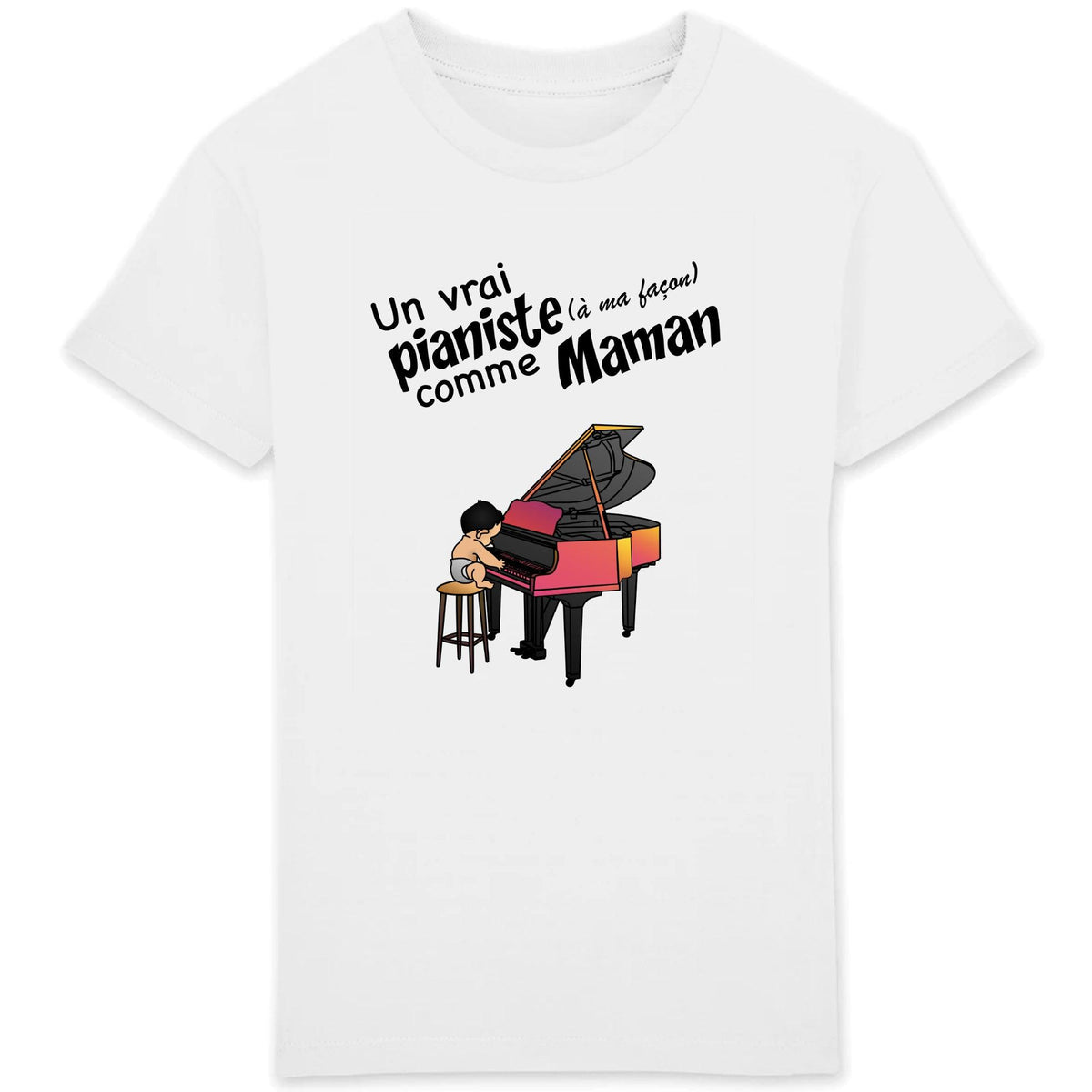 T-shirt - Pianist Like Mommy