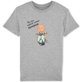 Kid's 100% Organic T-shirt - Biker like Mom