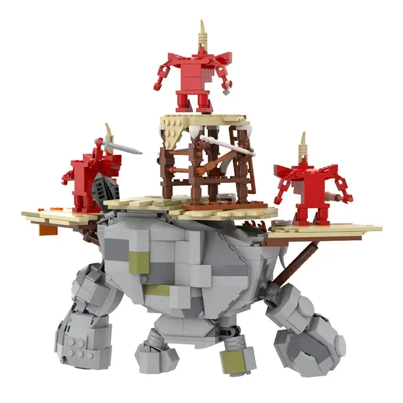 Zelda TOTK Stone Monster Lego Compatible Toy