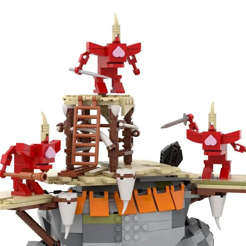 Zelda TOTK Stone Monster Lego Compatible Toy