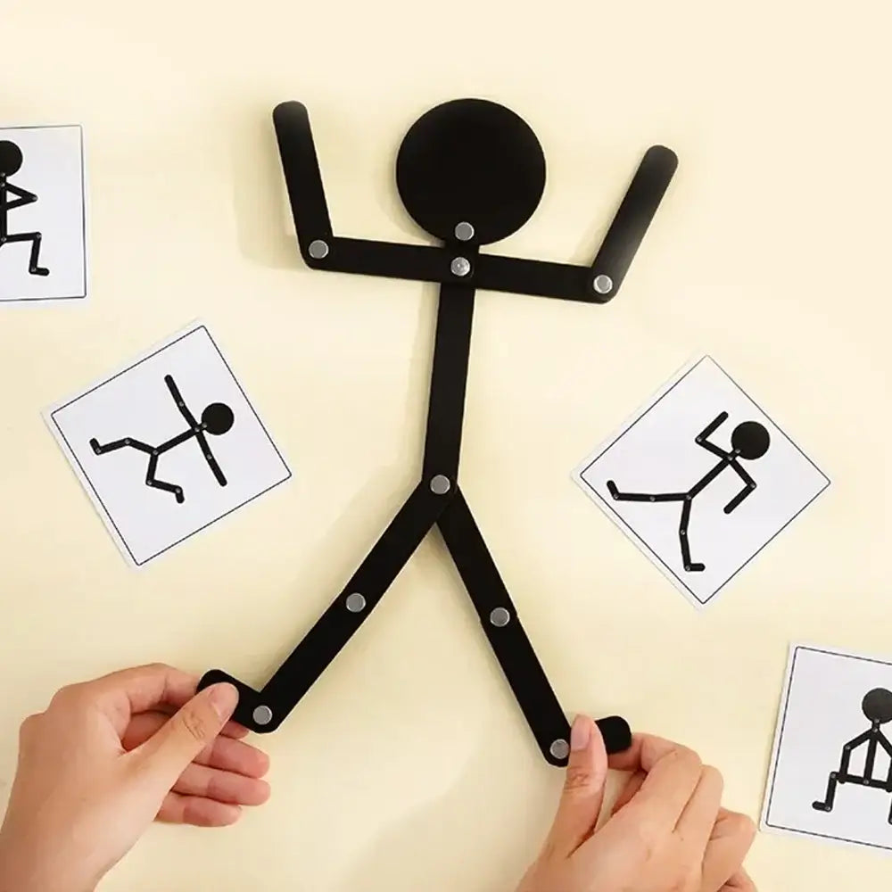 Montessori articulated figure toys