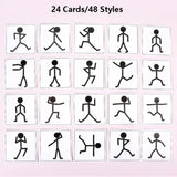 Montessori articulated figure toys