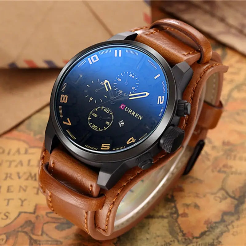 Waterproof Quartz Wristwatch