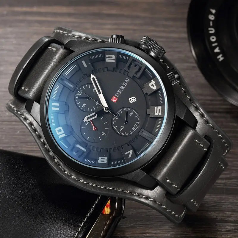 Waterproof Quartz Wristwatch