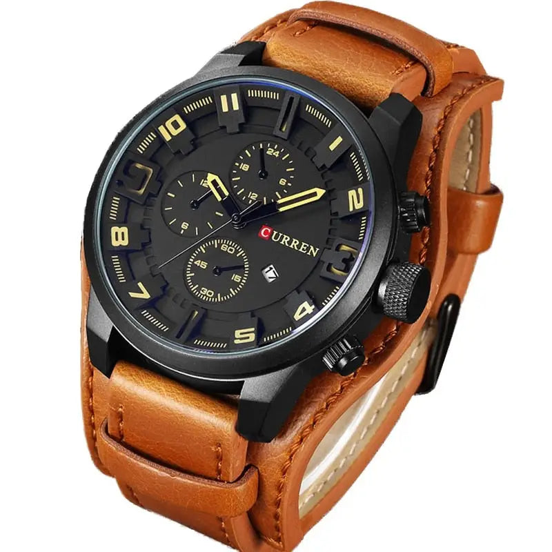 Waterproof Quartz Wristwatch