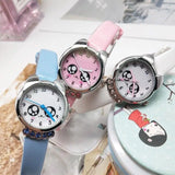 Kawaii Cat Quartz Wristwatch for Kids