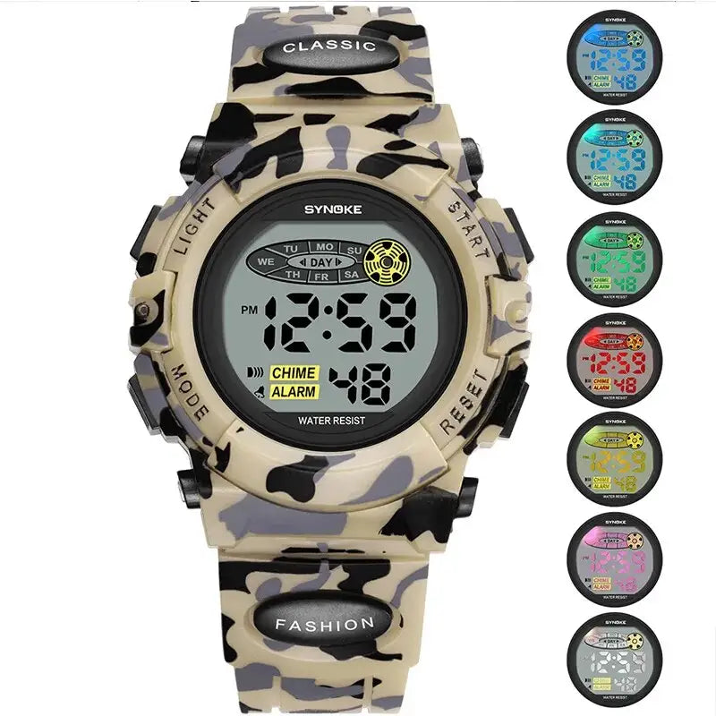 Kids' Camouflage Watch