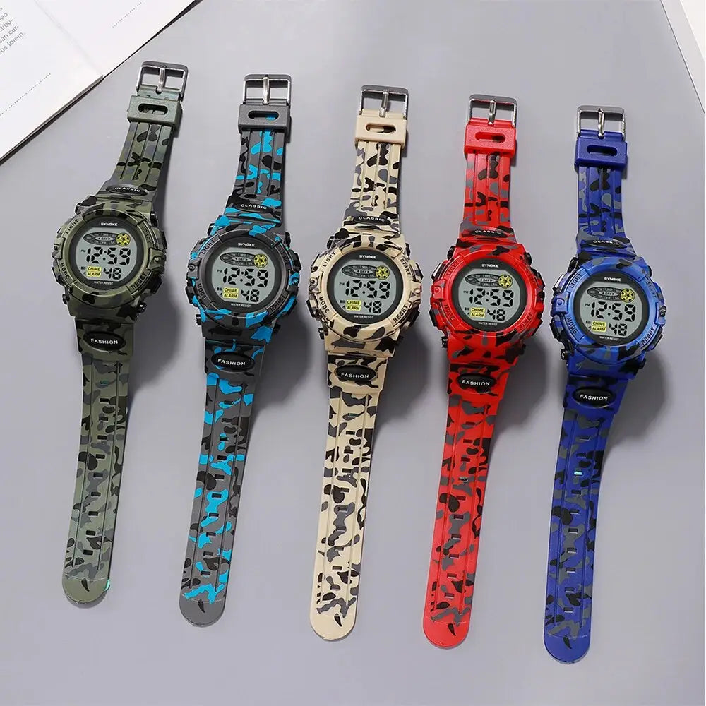 Kids' Camouflage Watch