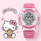 Pink Hello Kitty Waterproof Digital Watch