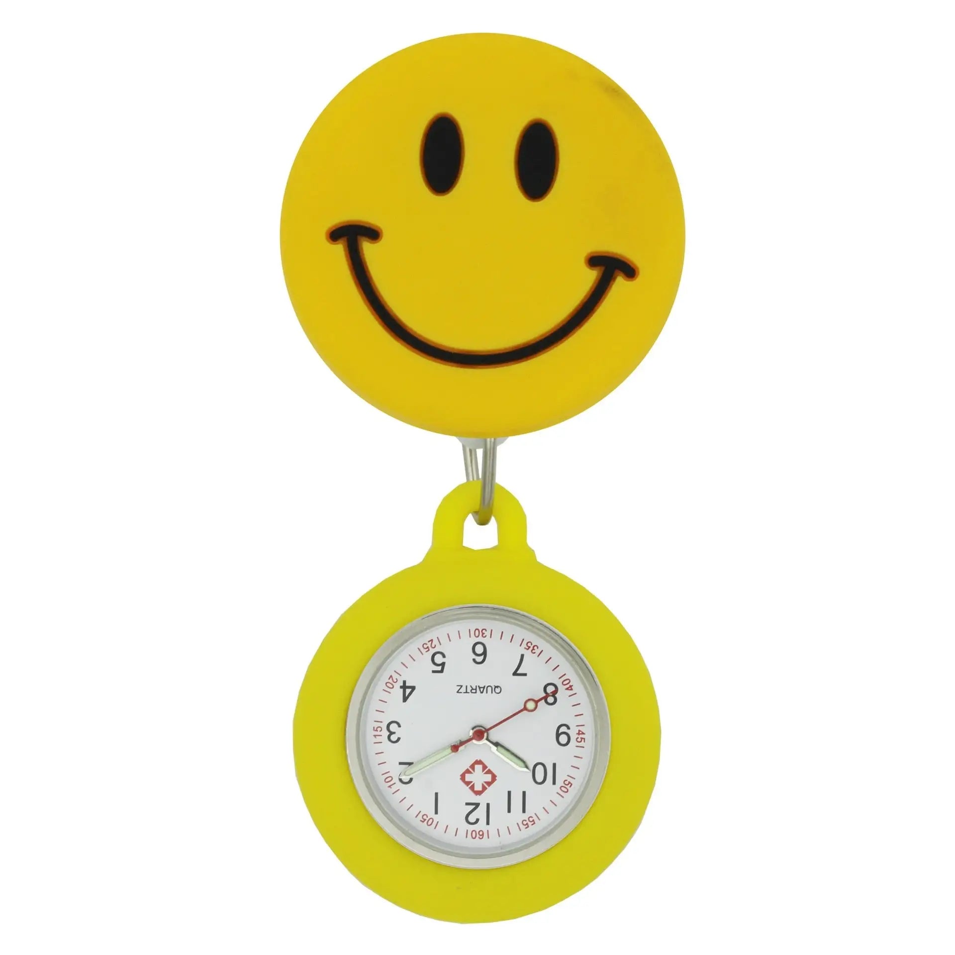 Soft rubber fob watches for nurses