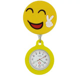 Soft rubber fob watches for nurses