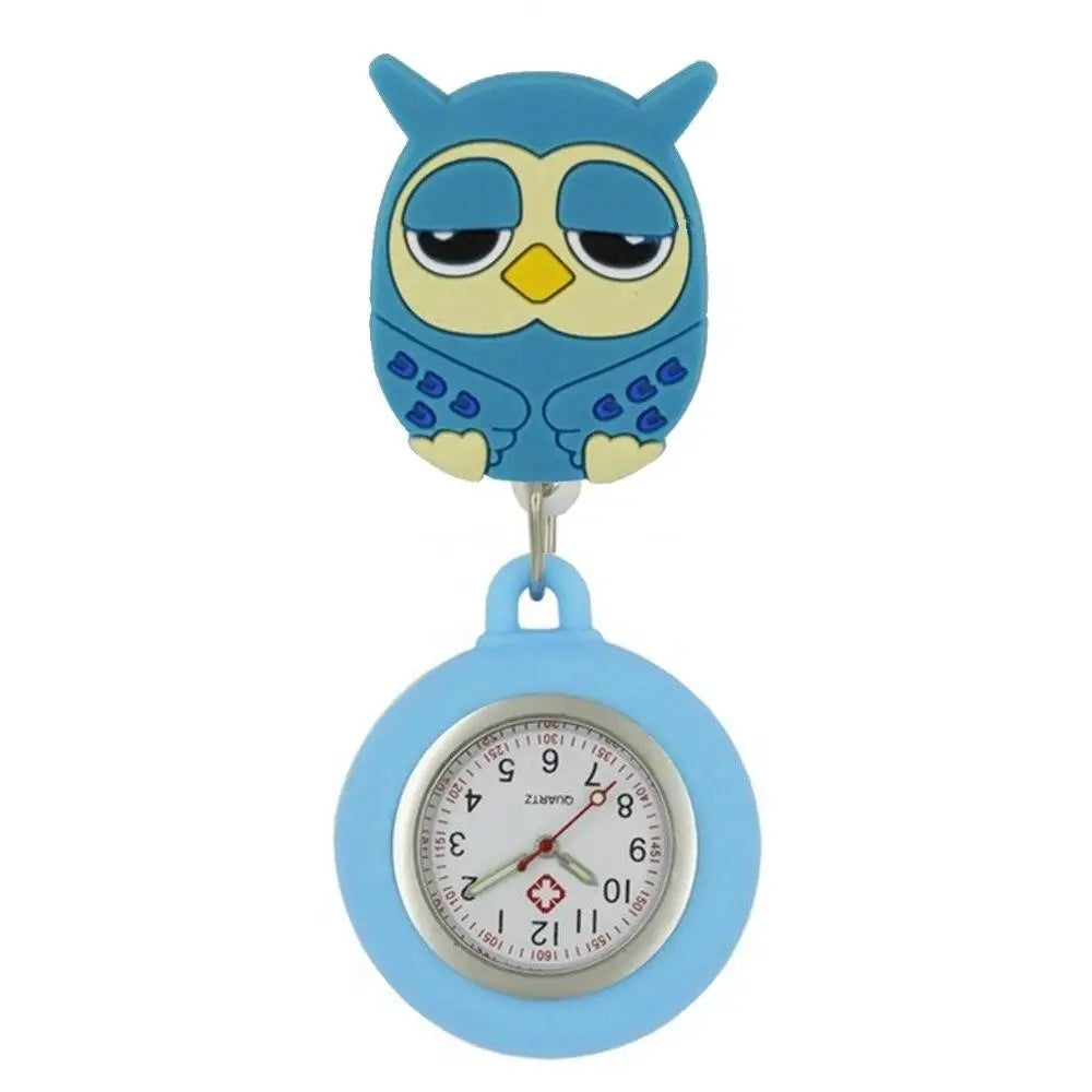 Soft rubber fob watches for nurses