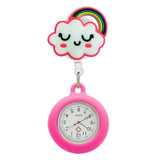 Soft rubber fob watches for nurses