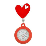 Soft rubber fob watches for nurses