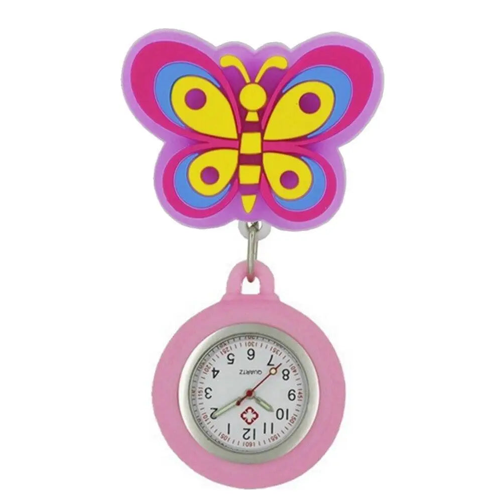 Soft rubber fob watches for nurses