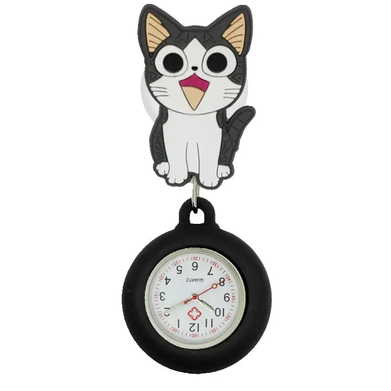 Soft rubber fob watches for nurses