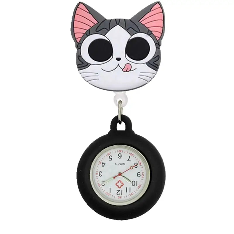 Soft rubber fob watches for nurses