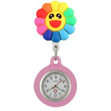 Soft rubber fob watches for nurses