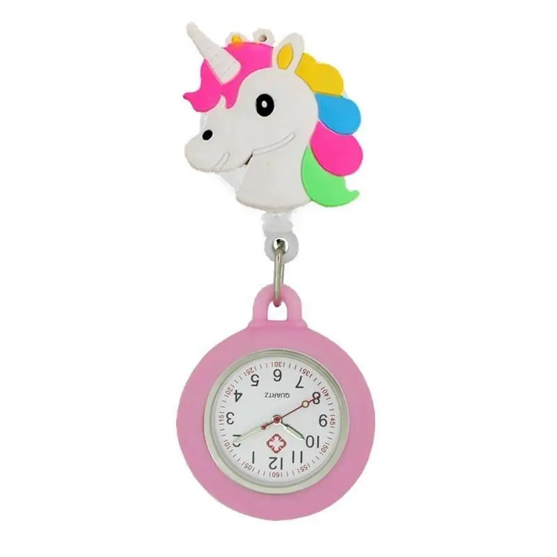 Soft rubber fob watches for nurses