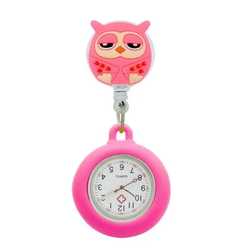 Soft rubber fob watches for nurses