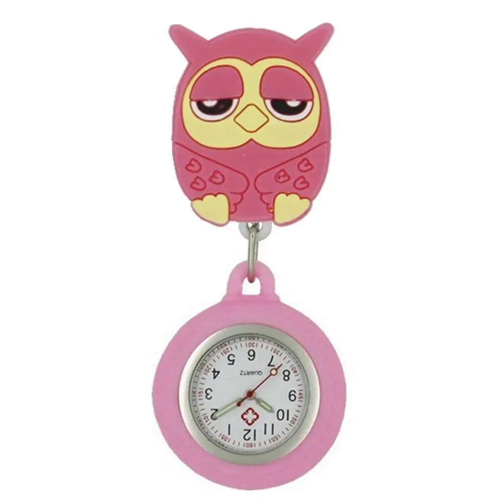 Soft rubber fob watches for nurses