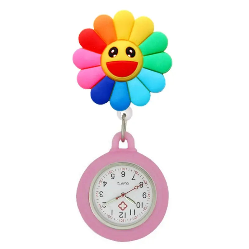 Soft rubber fob watches for nurses