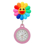 Soft rubber fob watches for nurses