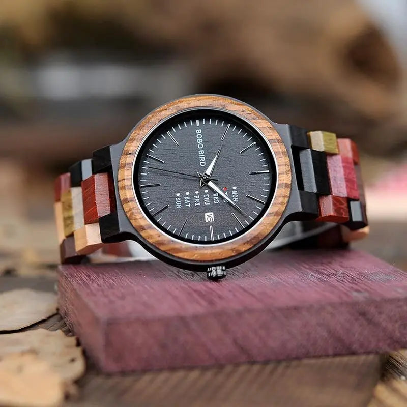 Couple's Wooden Quartz Watches