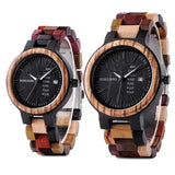 Couple's Wooden Quartz Watches