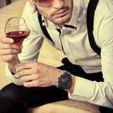 Men's Wooden Military Quartz Watches