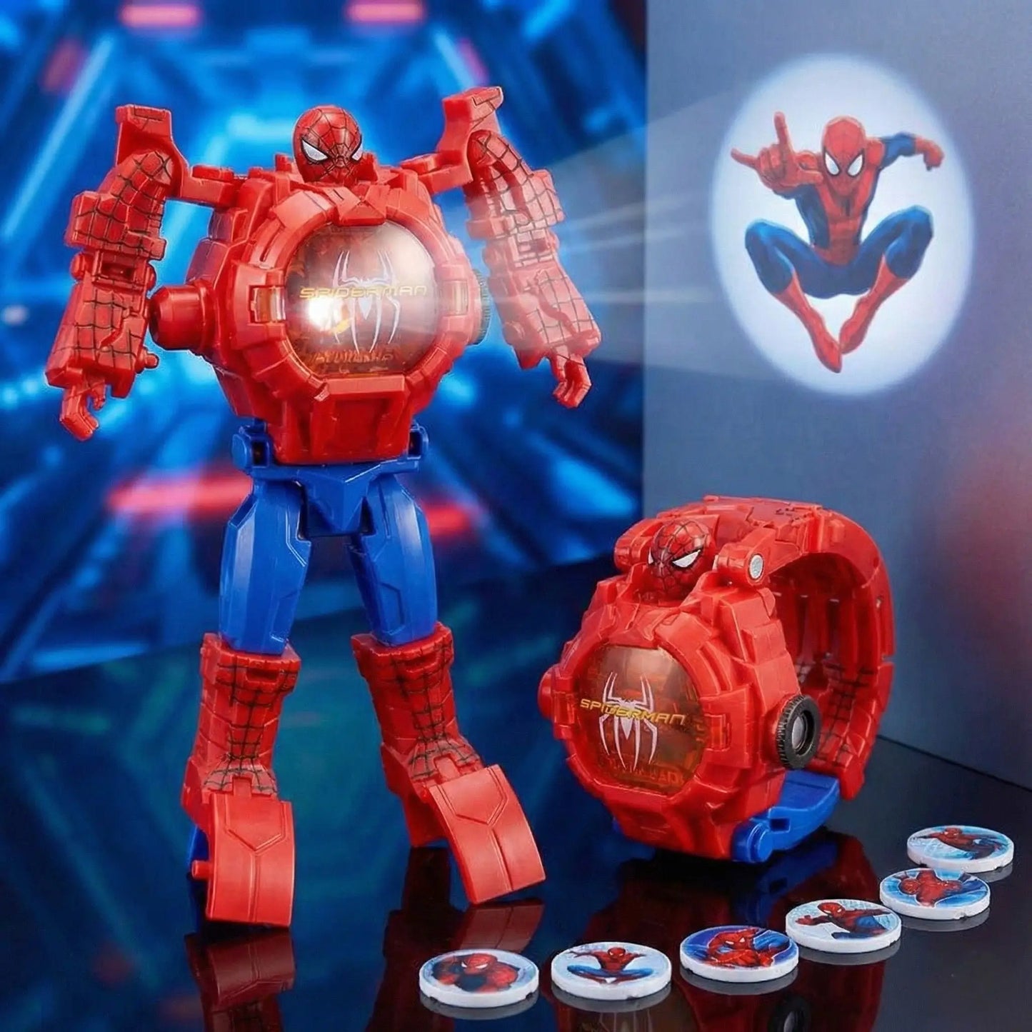 Disney Marvel Transforming Robot Watches