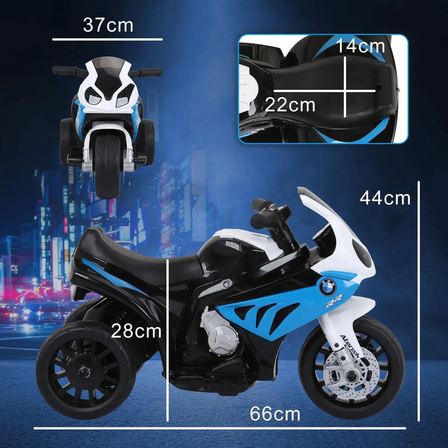 Kids' electric motorcycle