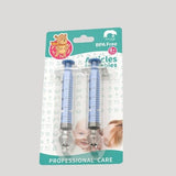 Mouche bébé – Pack de 2 seringues nasales avec embout en silicone doux - Esther