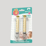 Mouche bébé – Pack de 2 seringues nasales avec embout en silicone doux - Esther