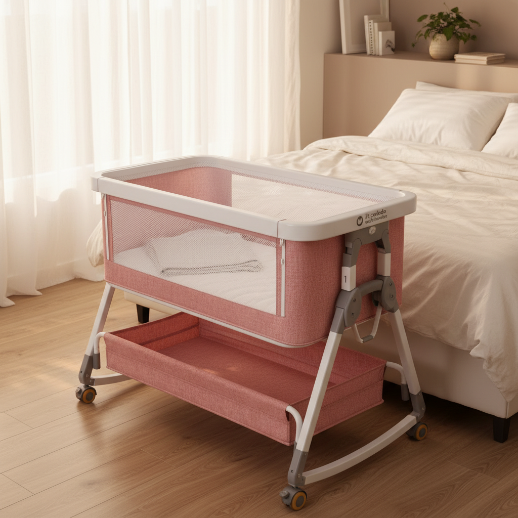 Multifunctional Co-Sleeping Cot