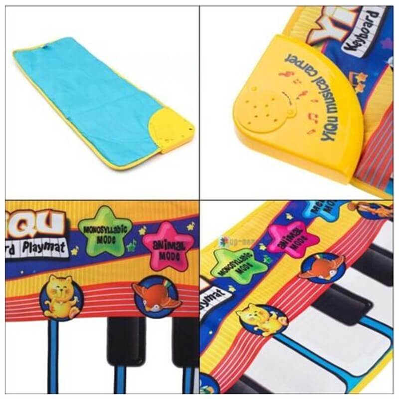 MelodyKick™ Palestrina per Pianoforte e Tappeto da Gioco (Cresci Con Me)