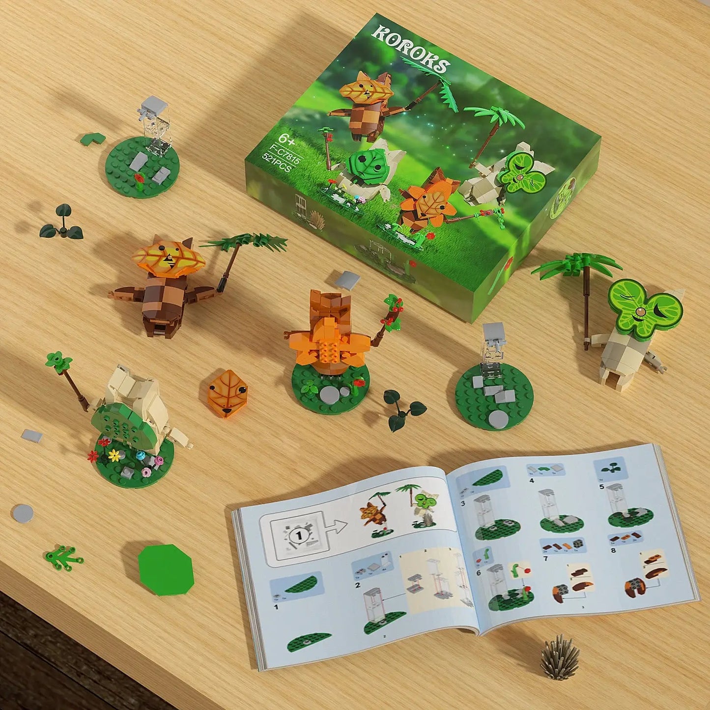 Nano Bricks Zelda Breath of the Wild Korok