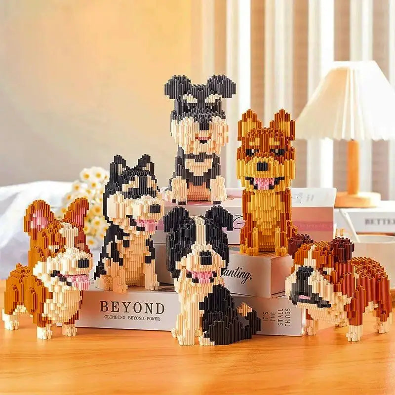 Nanoblock Mini Bricks Dogs