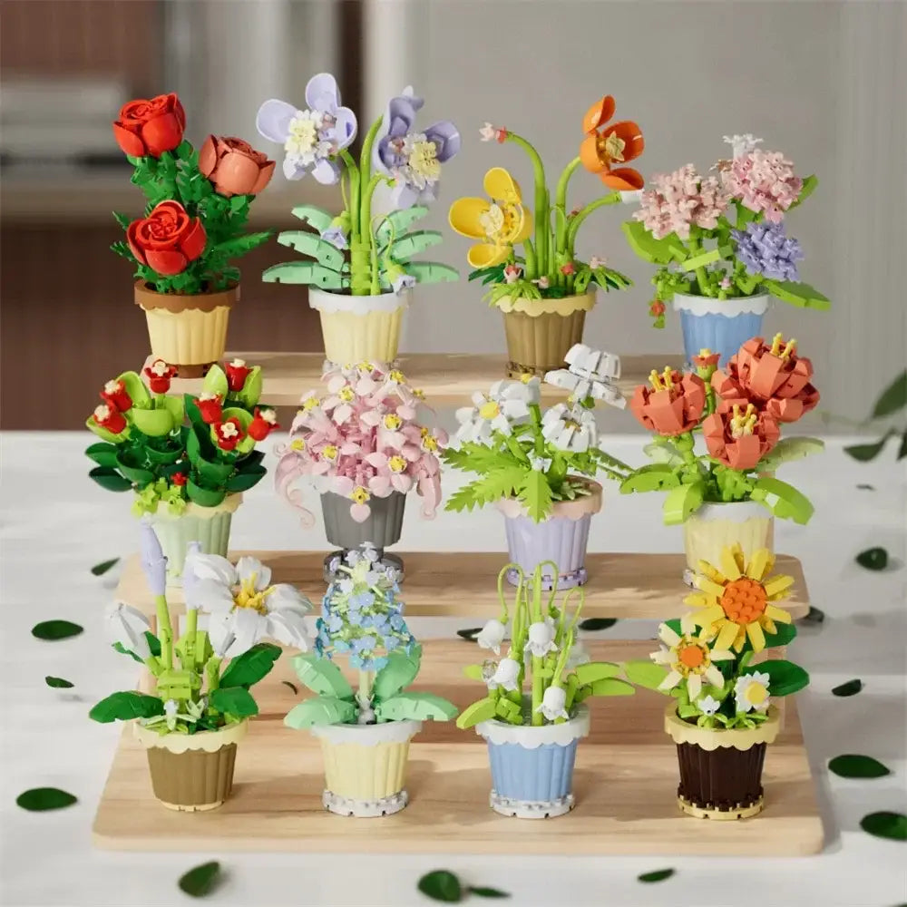 Nanoblock Mini Flower with Pot