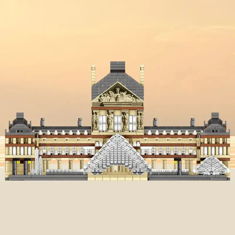 Nanoblock Louvre Museum Pyramid