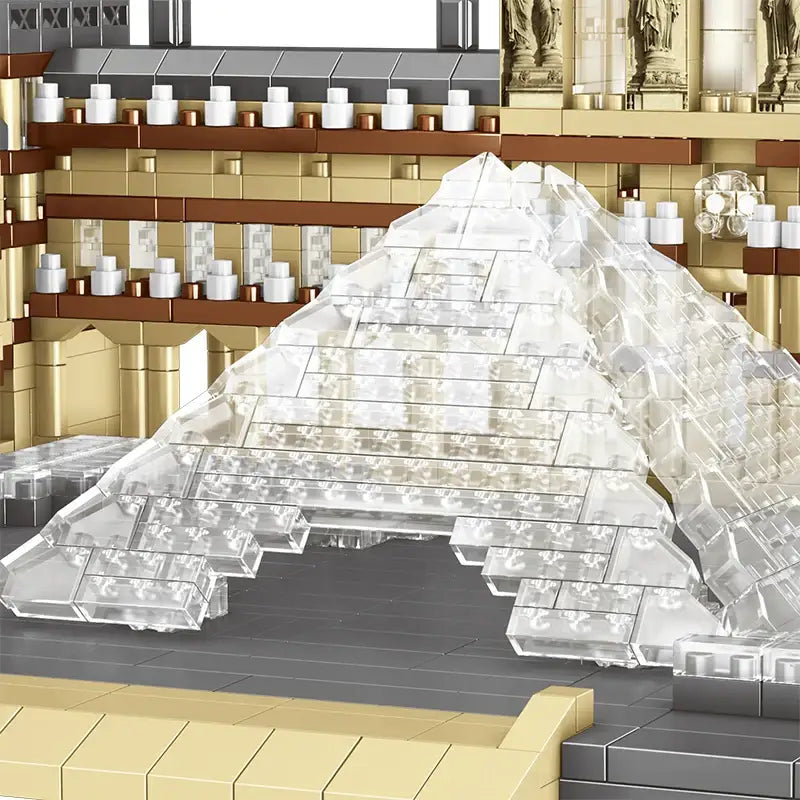 Nanoblock Louvre Museum Pyramid