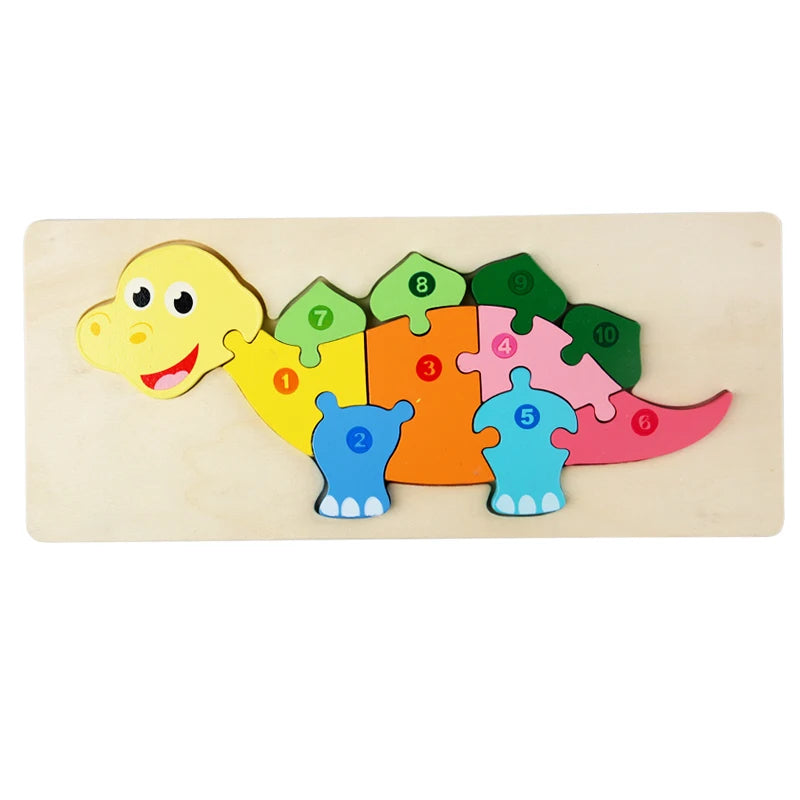 Puzzle Bois Animaux Montessori