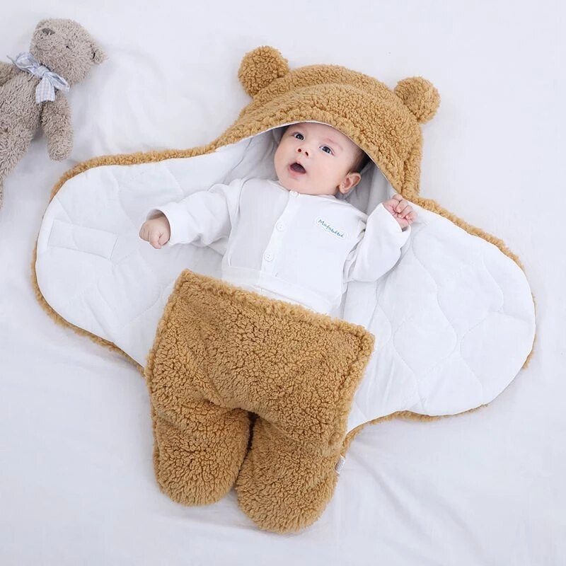 Baby sleeping bag - Fleece baby blanket